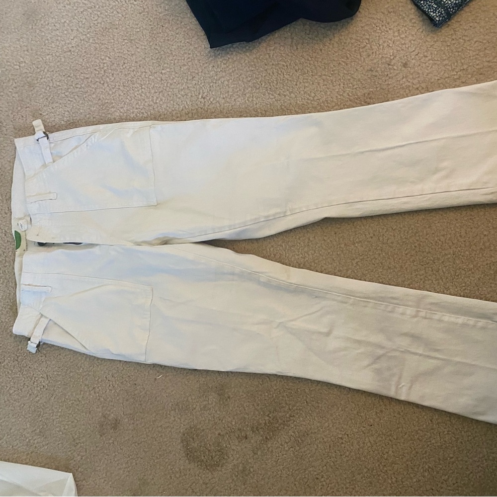 Stylish white pants